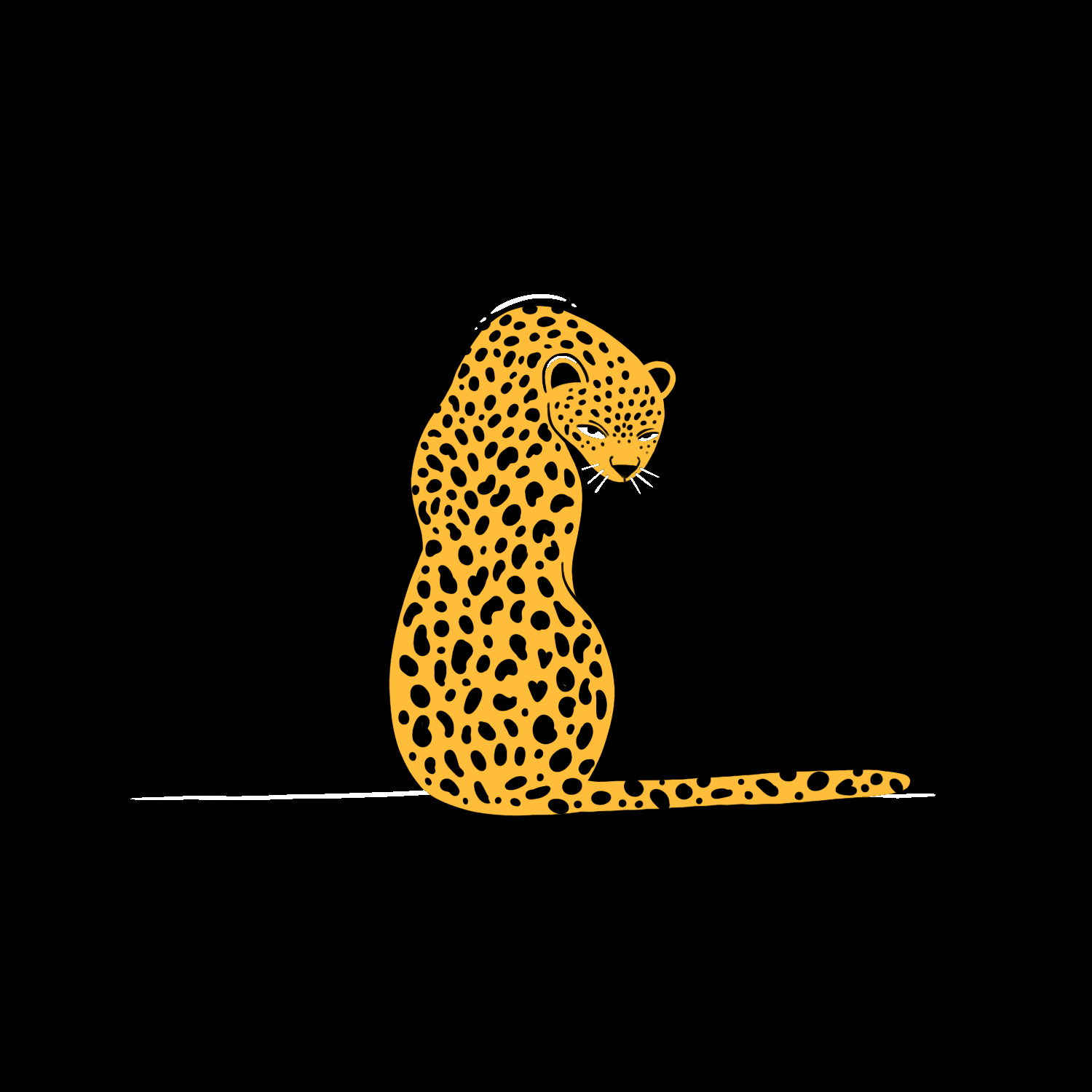 illustratie luipaard